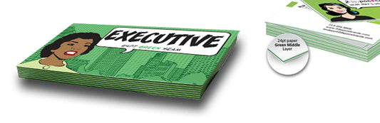 24pt "Executive" Green Seam
